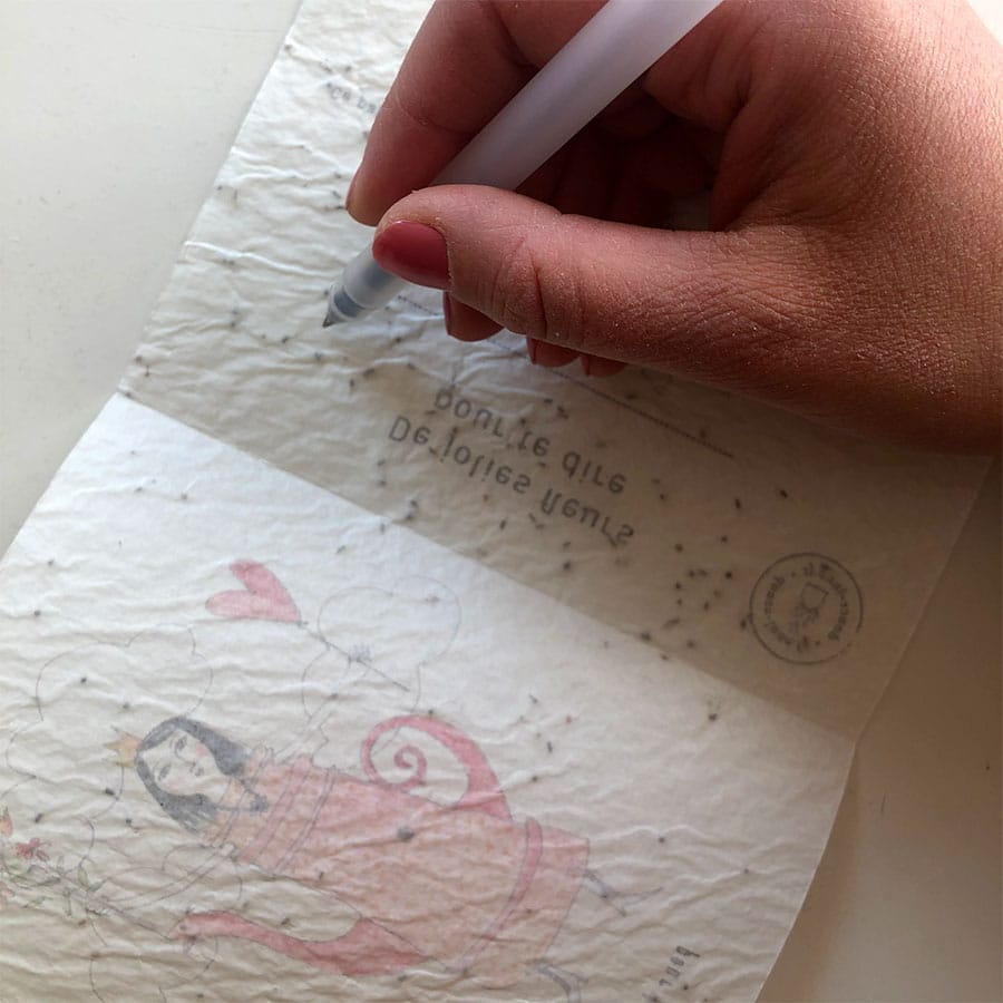 Carte à planter - carte ensemencée - Pour toi - Douce lune