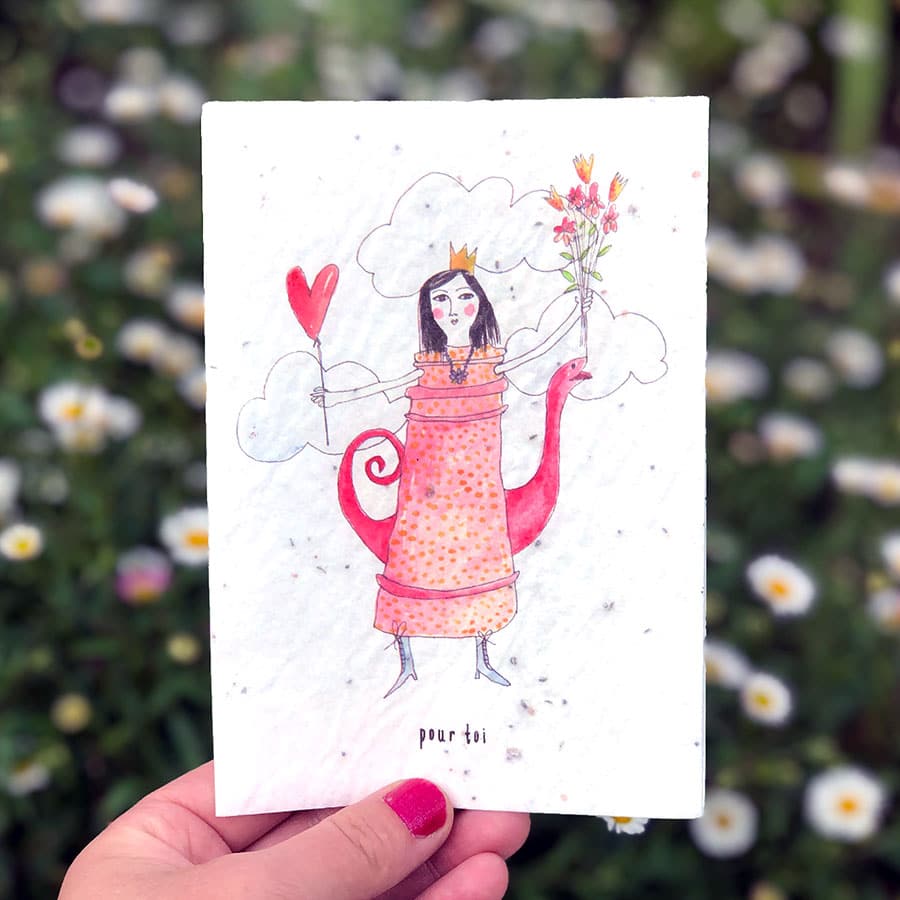 doucelune papeterie carte à planter pour toi doucelune papeterie carte à planter pour toi